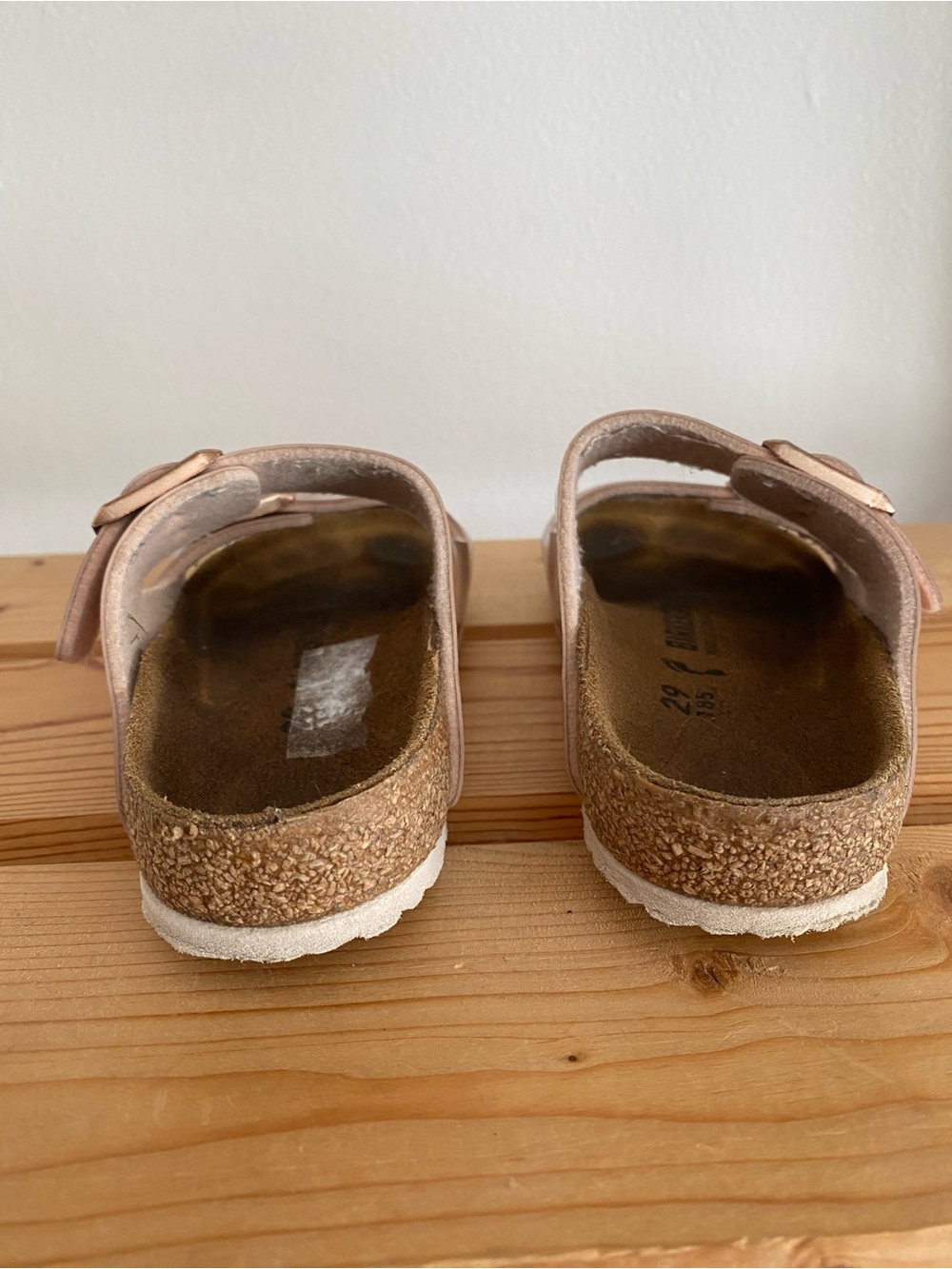 Birkenstock Arizona Kids Electric Metallic Copper Sandals 11 - Picture 12 of 14